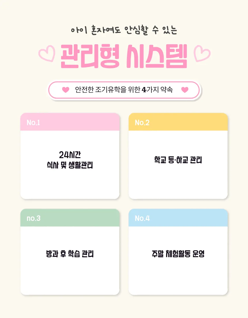관리형 조기유학 상세 안내 3